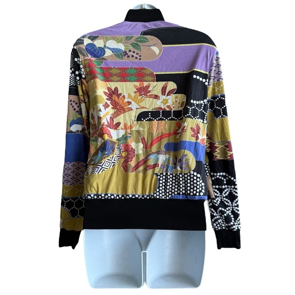 Adidas Y-3 Yohji Yamamoto Reversible Bomber Jacket Black Size S Petite - Picture 5 of 7